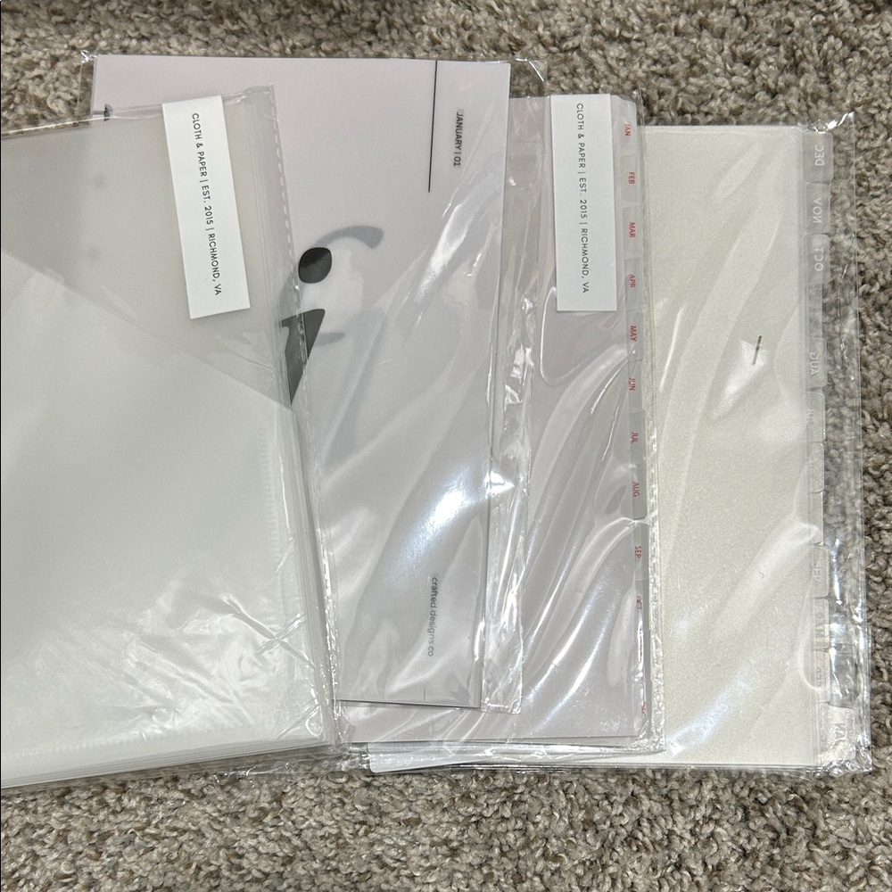 Half Letter Dividers Pack